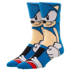 Blues, sonic, Video Games, Socks
