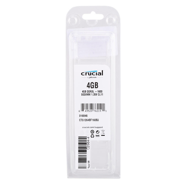 Crucial 8gb Ddr3 1600mhz 1 35v Cl11 4 Pin Sodimm Notebook Laptop Memory Wish Crucial 8gb Ddr3 1600mhz 1 35v Cl11 4 Pin Sodimm Notebook Laptop Memory Wish