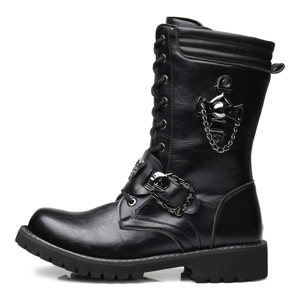 lace army boots