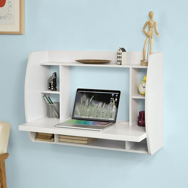 sobuy wall mounted desk