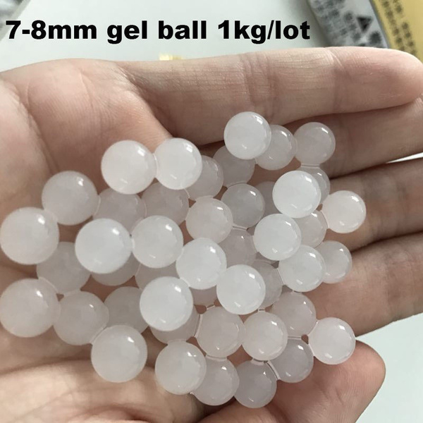 Warinterest LTD High Grade Gel Ammo Hardened Milky White Gel Balls 