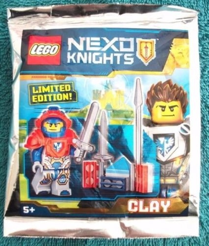 Polybag Clay mit Trainingsstation LEGO® Nexo Knights 271712 Limited Edition 