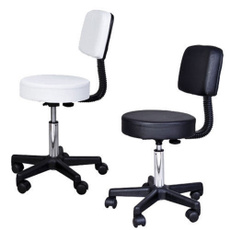 Salon, Adjustable, backrest, Stool