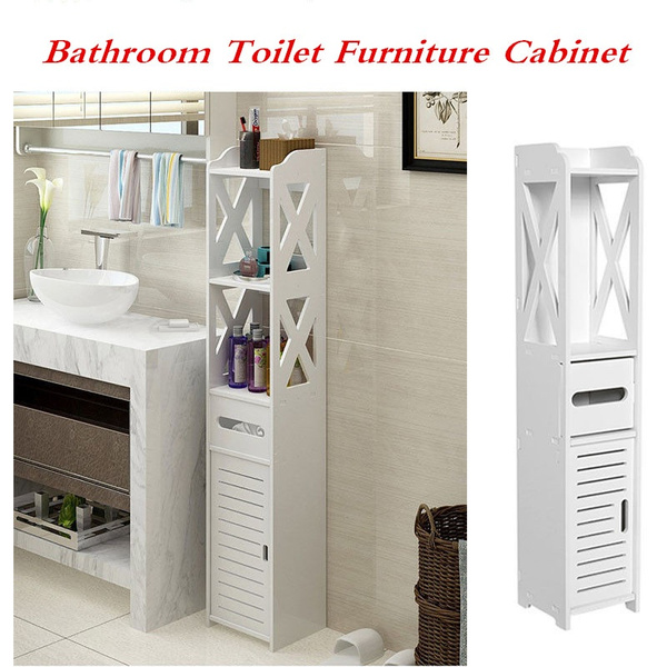 Bathroom Vanity Floor Standing Bathroom Storage Cabinet Washbasin Shower Corner Shelf Plants Storage Rack Wish