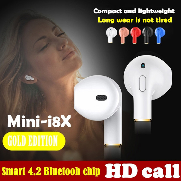 Mini i8x Auriculares Auriculares Deporte Auriculares inalámbricos para celular 