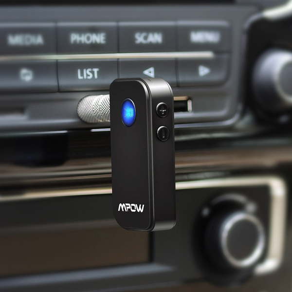 MPOW Portable Bluetooth 4.1 Receiver Hands-free Audio Adapter & Wireless Car Kit 