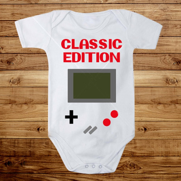 Download Classic Edition Gamer Baby Svg Shirt Unisex Infant Kids Bodysuit Jumpsuit Boys Girls Print Onesies Clothes Wish