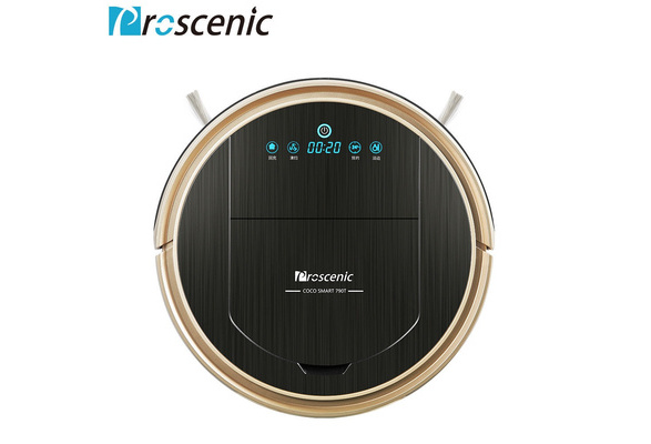 Proscenic 790T Robot Vacuum Cleaner, Robotic Vacuum Cleaner with APP \u0026  Alexa Voice Control, Visionary Map, Water Tank and Mopping, HEPA Filtration  for Pet Fur and Allergens | Wish
