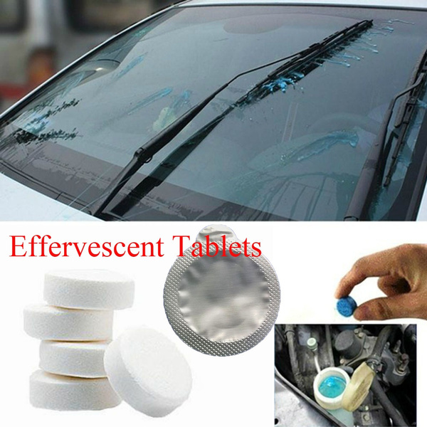 Auto Car Windshield Glass Wash Cleaning Concentrated Effervescent Tablet