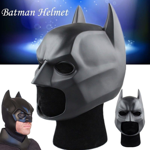 Moive personnage Replica Noir Batman résine Masque Halloween Costume Prop Collectior 
