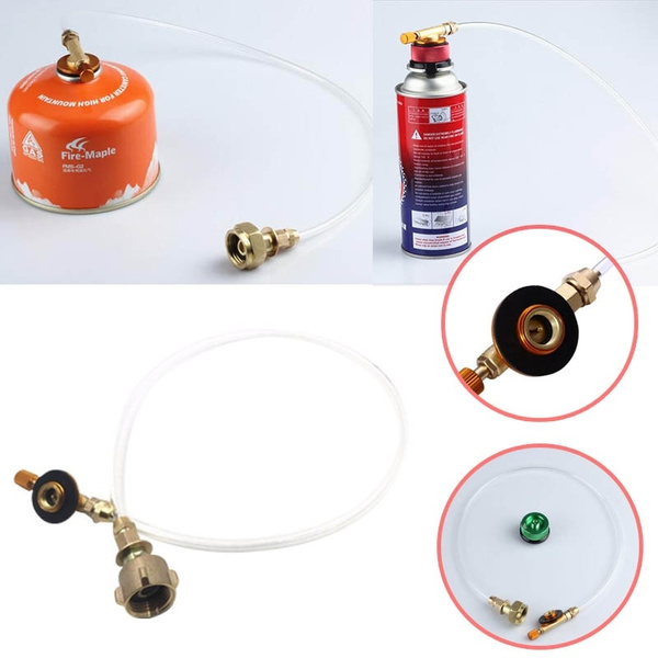 Adaptateur Pour Recharger Cartouches De Gaz Propane, Convertisseur Pour Réchaud Camping