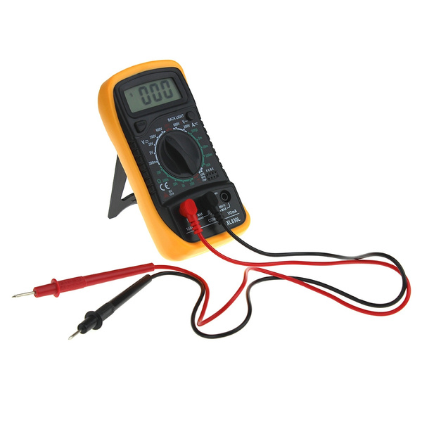 Digital LCD Voltmeter Ammeter Ohmmeter Multimeter Volt AC DC