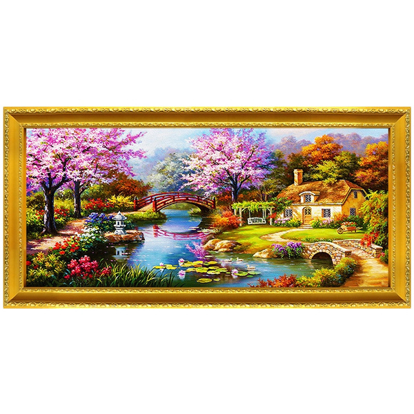 Diamant Painting Home Decoration Accessories Full Diamond Sweet Cross Stitch Cottages Embroidery 5d Diy Wish - Home Sweet Decorative Accessories