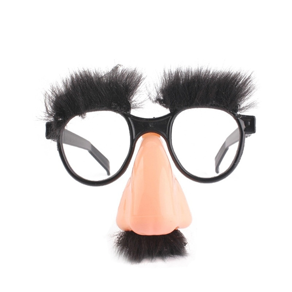 funny nose mustache glasses