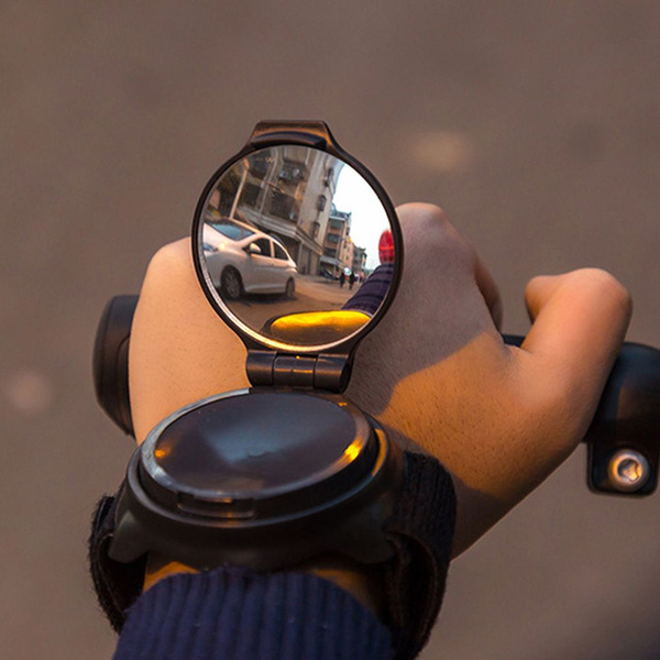 wrist mirror for cycling