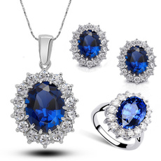 Blues, for women, Jewelry, earclipearring