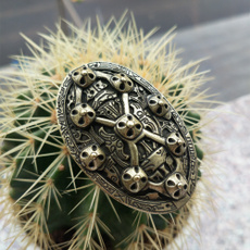 Jewelry, amuletbrooch, mensbroochpin, dragon