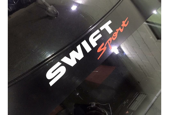 Suzuki Swift Voiture Sunstrip Graphique Décalque Autocollants Sport 