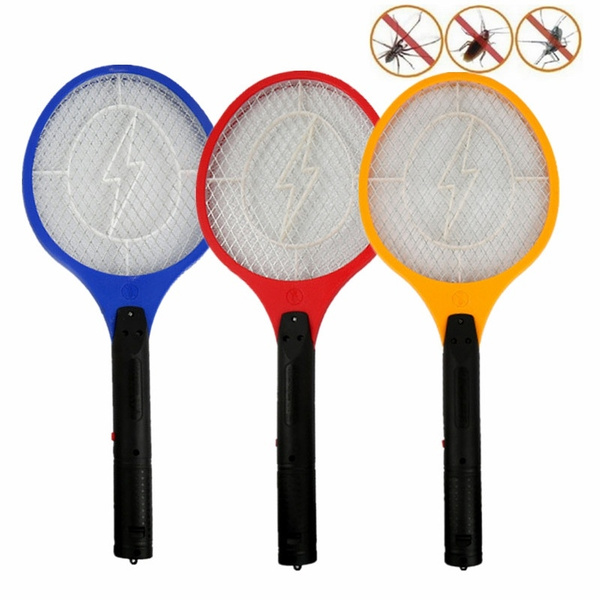 Electric Mosquito Bat Fly Swatter Insect Killer Electric Bug Zapper