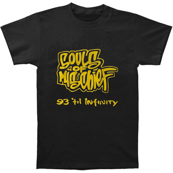 Souls Of Mischief 93 'Til Infinity Promo T-Shirt Classic Hip-Hop Heiro ...