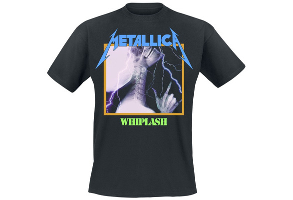 metallica whiplash t shirt