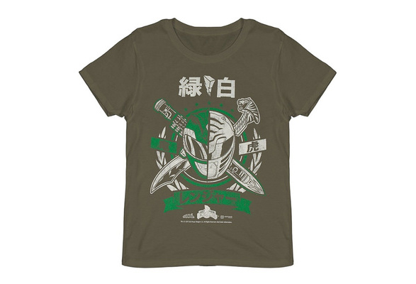 green ranger t shirt