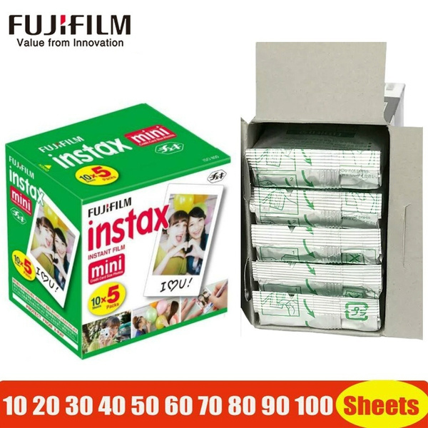 Fujifilm Fuji Instax Mini 8 Film Fur Fujifilm Instant Mini 7s 25 50s 90 Kamera Fuji Instax White Edge Fotofilm Papier 10 Blatt Blatt 30 Blatt 40 Blatt Wish