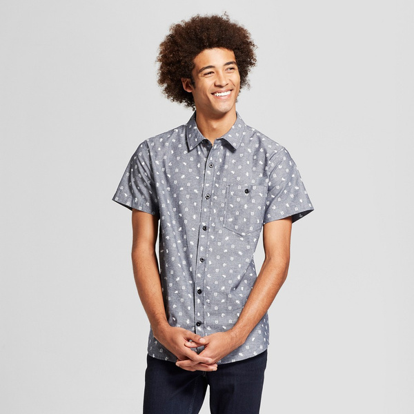 harry potter button down shirt