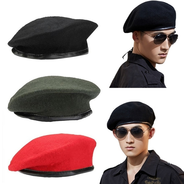 military flat cap