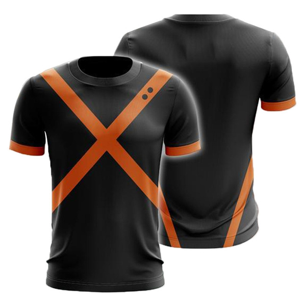 bakugou hero costume shirt