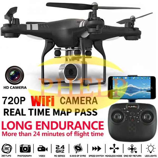 24Min Flight Time Super Endurance RC Drone FPV RC Quadcopter Drone with Camera 6-Axis RC Drones with HD WIFI Camera