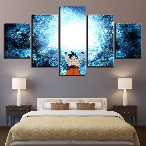 2018 Modern Minimalist Home Sofa Background Wall Living Room Bedroom Hd Art Anime Film Dragon Ball Decorative Painting Spray Painting Frameless Painting Wish