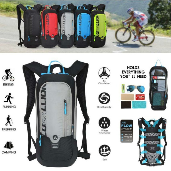 Hydration pack for clearance cycling