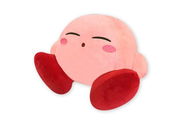 JUMBO Kirby Adventure Run Kirby Plush Toy Super Soft Cushion Pillow RARE  Doll