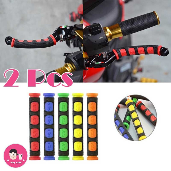C619 2pcs Clutch Lever Cover Handgrip Guard Bike Bicycle Grips MTB Scooter