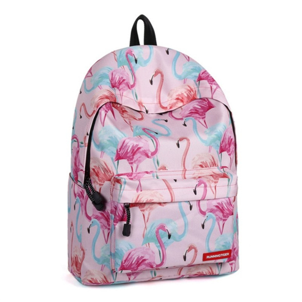 flamingo school bag