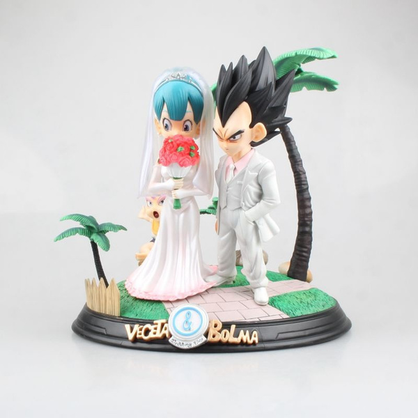 Dragon Ball Z Vegeta Bulma Gk Anime Figure Wish