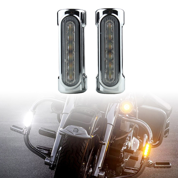 harley crash bar lights