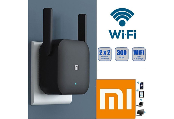 Xiaomi Pro Wifi Amplify 2 Range Extender Repeater 300mbps R03 Black Jakartanotebook Com