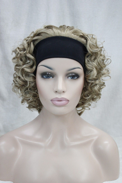 Short hotsell 3/4 wigs