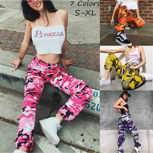 womens fashion camo pants