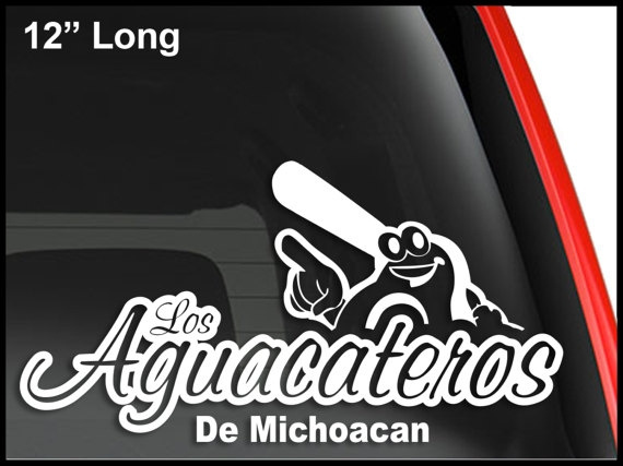  Aguacateros de Michoacan Baseball Team Car Decal