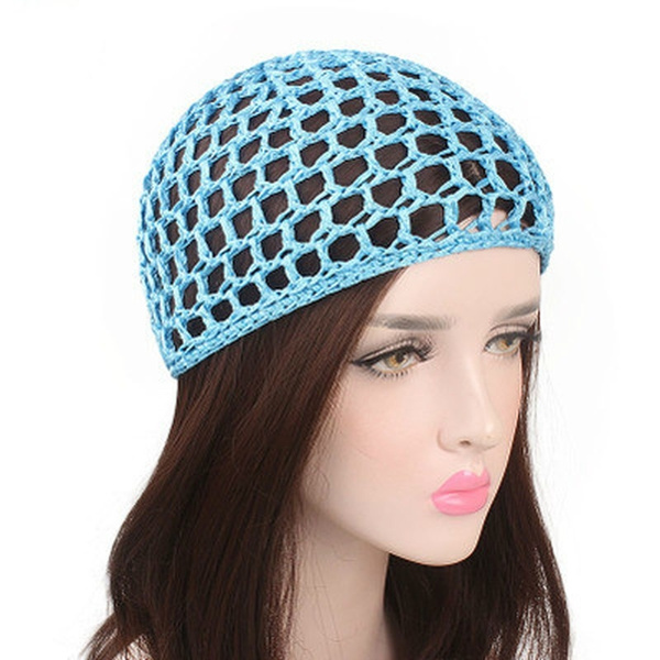 Women's Handcrocheted Sleeping Caps Hats Hair Accessories Nets Hair Nets Wish