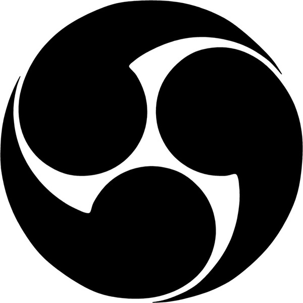 9.5cm*9.5cm Japanese Shinto Tomoye Symbol Vinyl Car Sticker Motorcycle ...