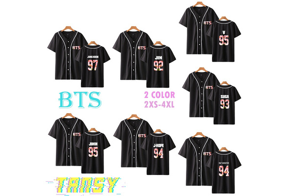 Pin by LC on BTS fashion / collection  Kpop outfits, Outfits, Baseball  jersey outfit