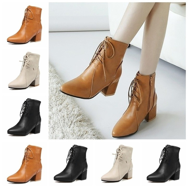 Tie up shoe outlet boots