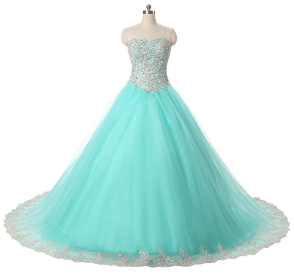 Mint Green Quince Dresses