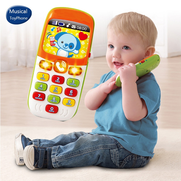 Baby Musical Mobile Phone for Babies Sound Hearing Interactive Toy For Baby/Kids