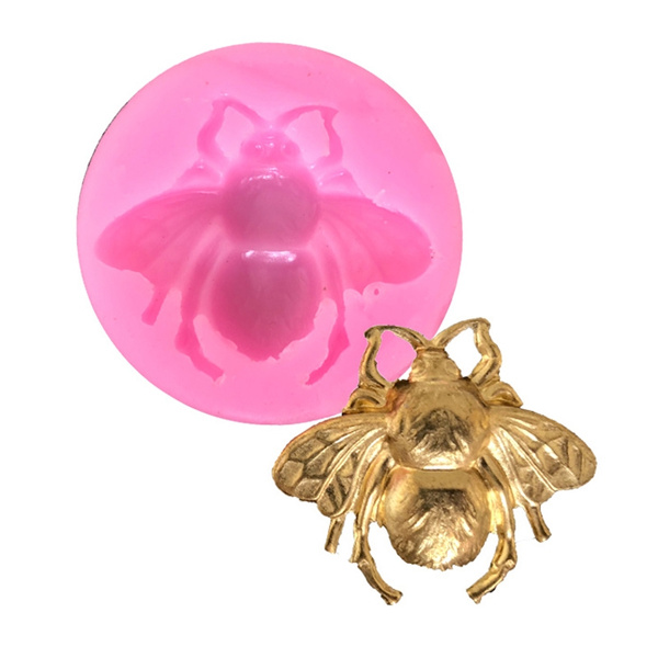 Small Pink Silicone Mold - Bumble Bee