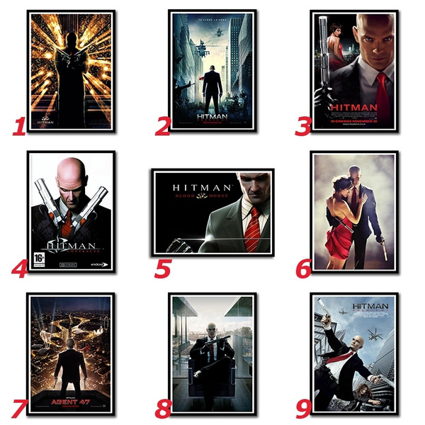 Hitman Agent 47 Movie Coated Paper Poster Bar Cafe Vintage High Quality Printing Drawing Core Decorative Painting 42 30cm Wish